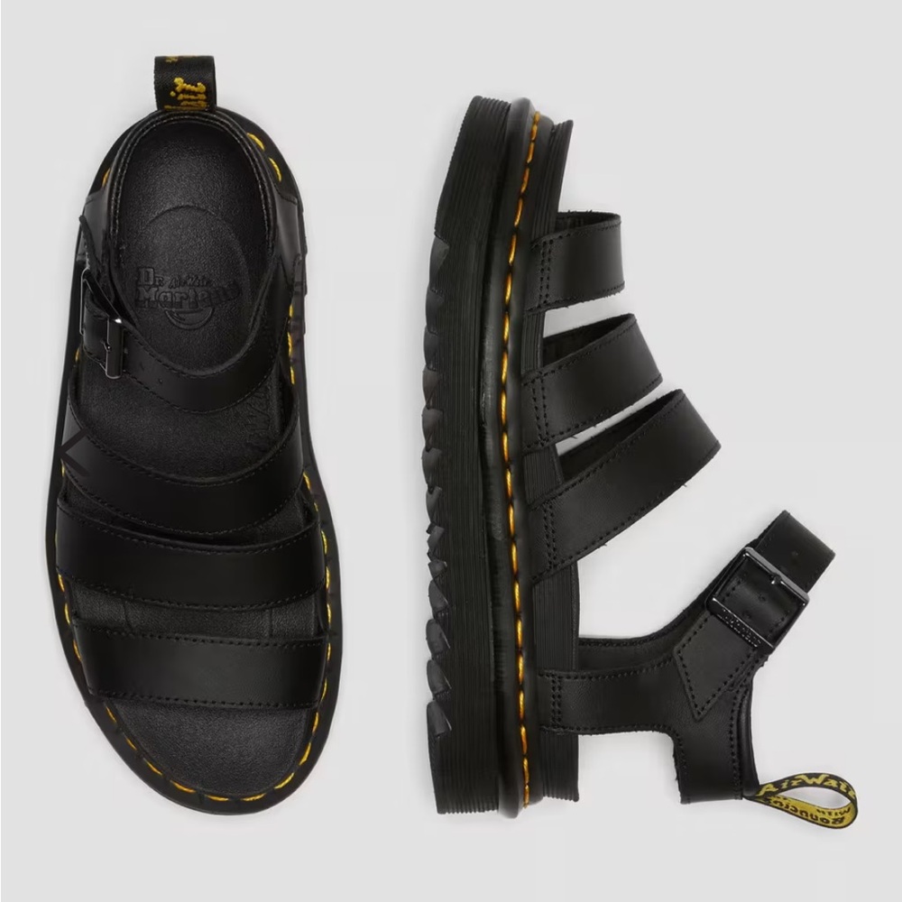Dr. Martens Blaire Sandal in Black